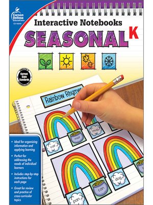 cover image of Interactive Notebooks Seasonal, Grade K